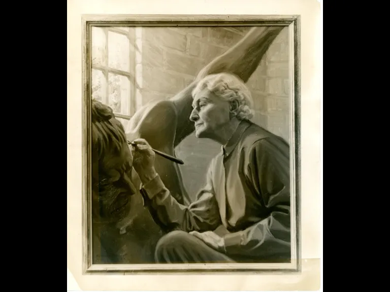 Anna Hyatt Huntington Sculpting